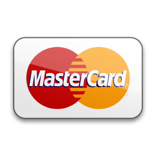 master card Logotipo de MasterCard con dos círculos rojo y amarillo entrelazados.