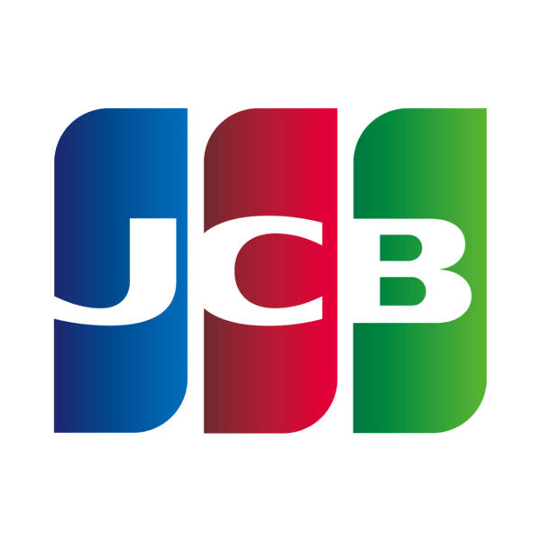 jcb Logotipo de JCB, con bandas de colores rojo, azul y verde.