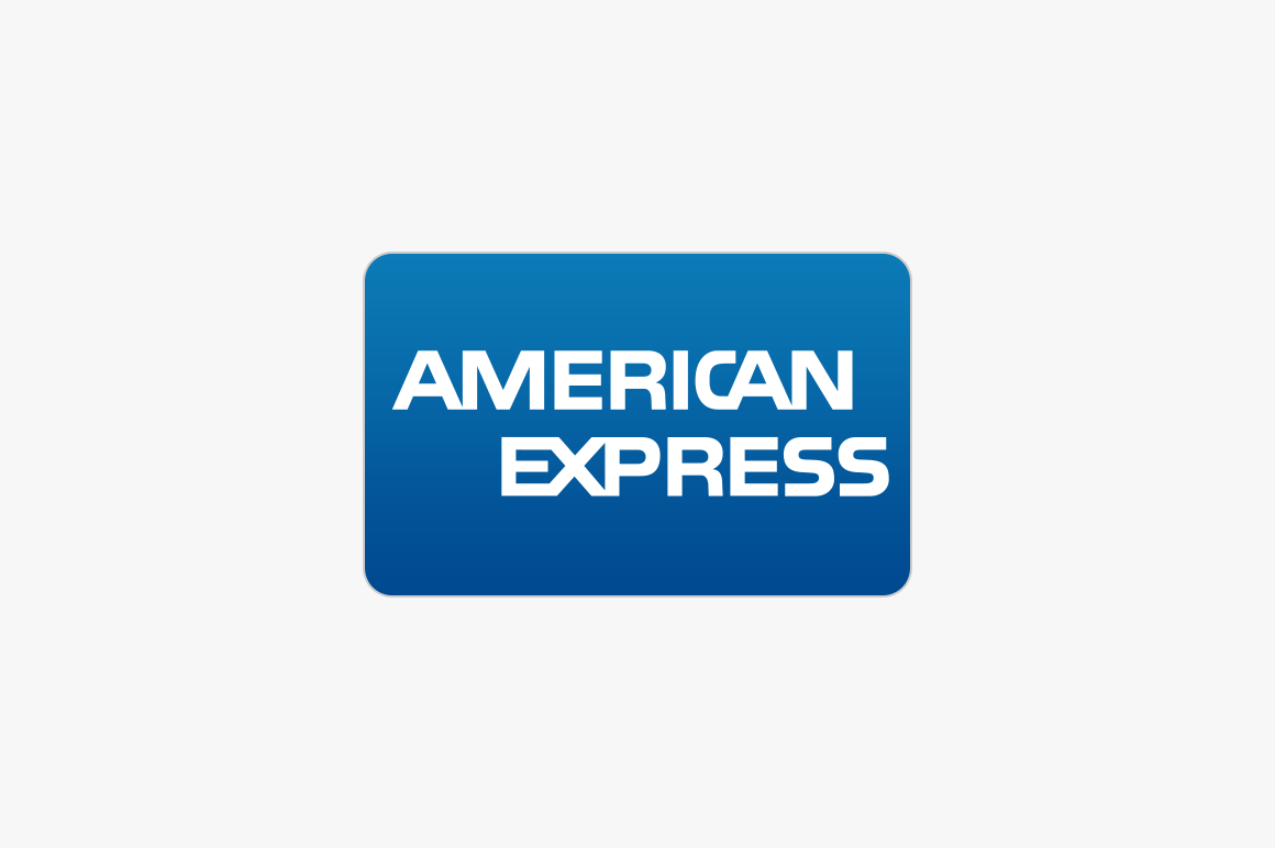 american express Logotipo de American Express en fondo blanco.